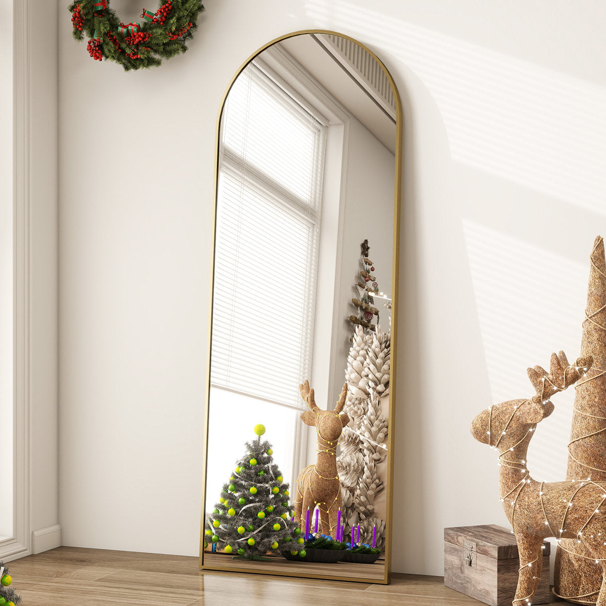 Arch Free Standing Full Length Mirror - Basics by Wayfair?