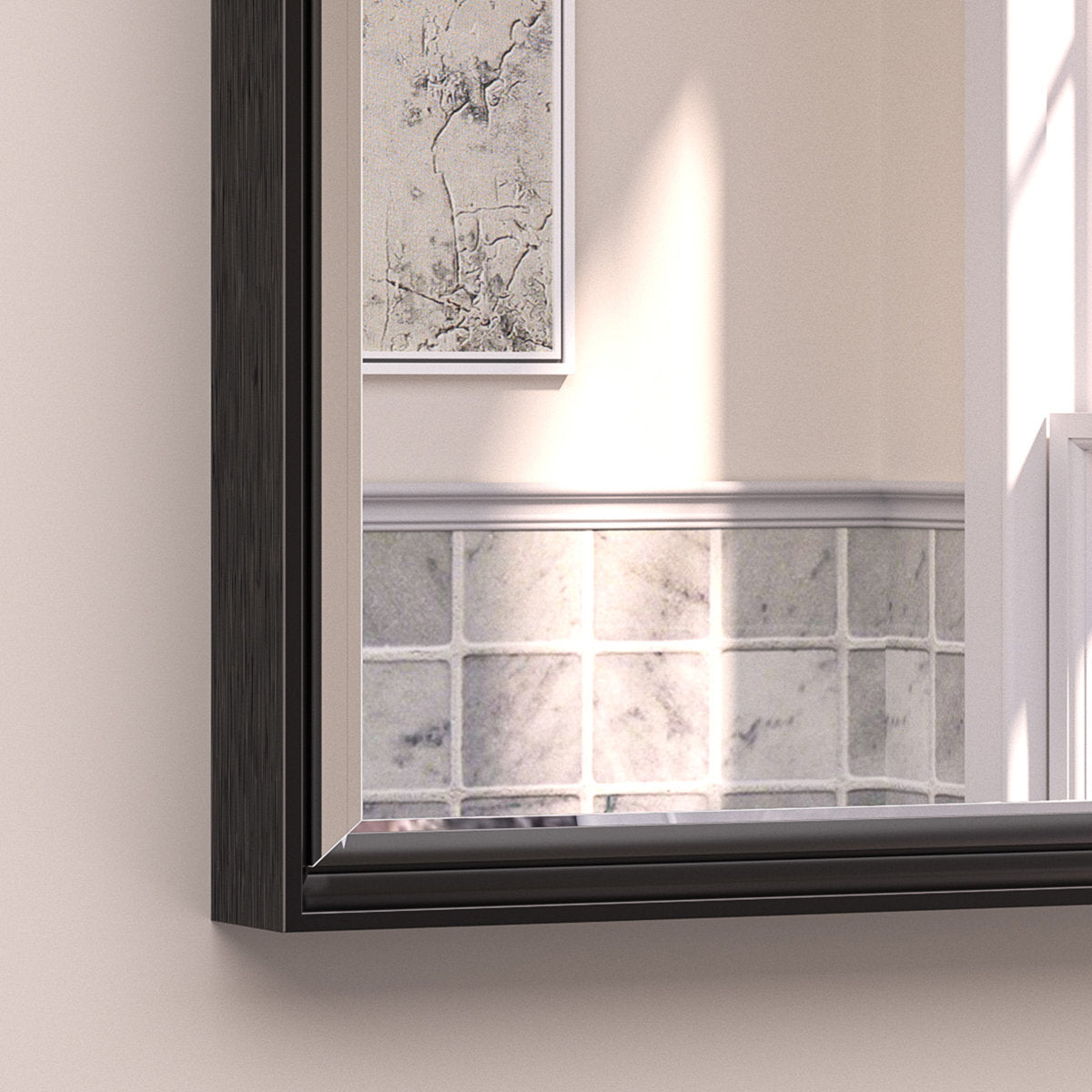 Areiona Beveled Bathroom Accent Vanity Mirror