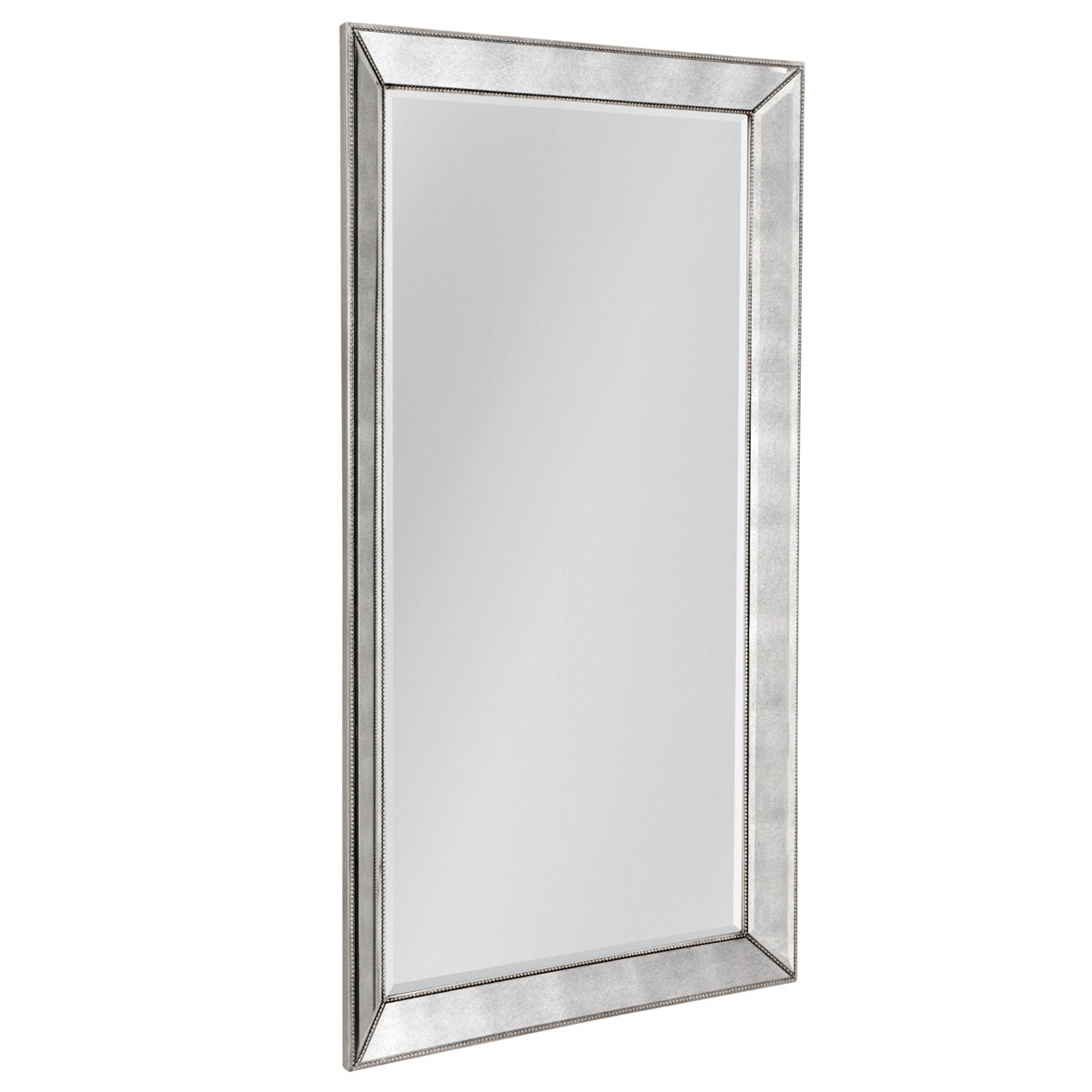 Firth Modern & Contemporary Beveled Beaded Full Length Mirror