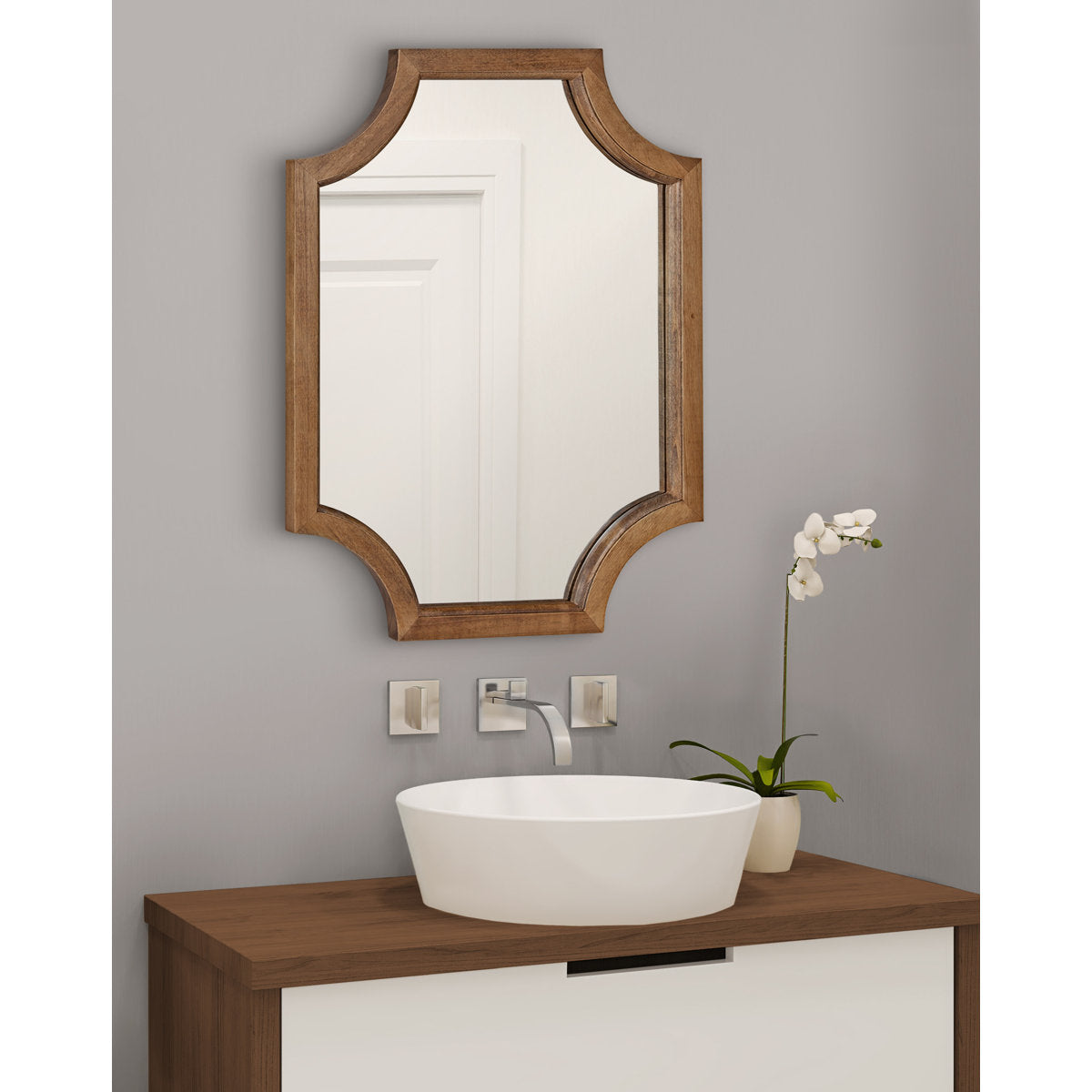 Mertztown Engineered Wood Mirror