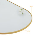 Metal Arched Full Length Mirror (set Of 2)