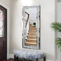 Rectangle Beveled Glass Framed Full Length Mirror Bathroom Vanity Mirror Decorative Wall Accent Mirror