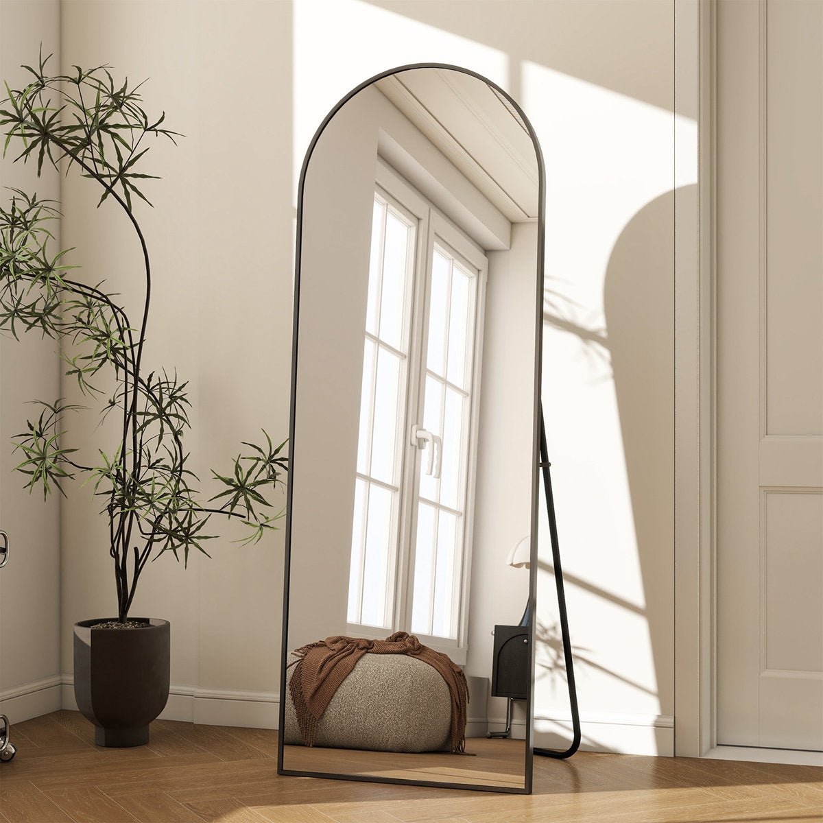 Shatterproof Arch Full Length Mirror - Basics by Wayfair?
