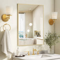 Sieana Rectangular Aluminum Accent Mirror