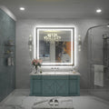 UL Certified Front & Back LED Anti-Fog Tempered Glass Framed Bathroom/Vanity Mirror - Basics by Wayfair?